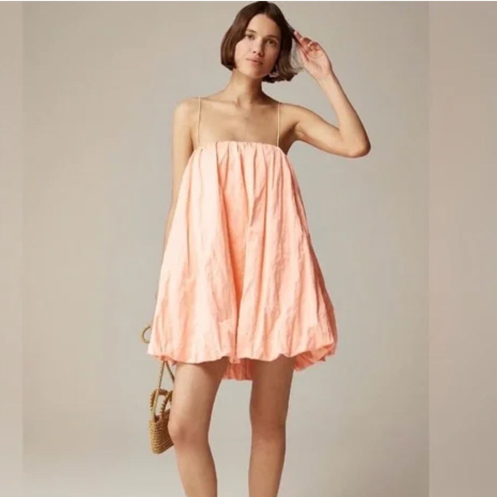 J. Crew Collection Bubble-Hem Mini Dress NWT